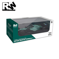 RW JFY autorizado Aston Martin Racing Car Toys 1/18 escala F1 Racing aleación Diecast Metal fórmula uno modelo Juguetes Coche para venta al por mayor