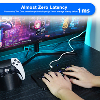 Flatbox Ultra Hitbox Arcade Stick pour P5 Mini hitbox jeu Fight Stick Gamepad pour PC/P4/P3/Switch