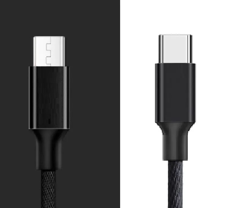 0.2m 1m 1.2m 1.8m 2m 3m Fast Charging Quick Charge Braided Type C to Micro USB V8 Data Cable Charger