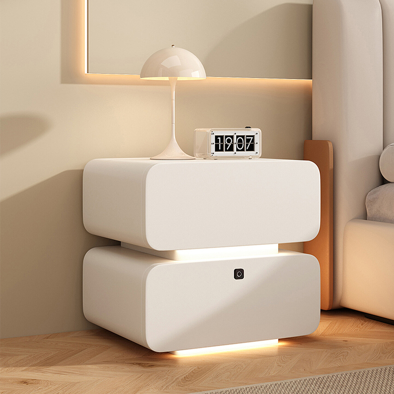 OEM Smart Bedside Table Sturdy Safe