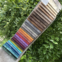Vente flash : Tissu d'ameublement en velours hollandais uni 100 % polyester, tricoté en tricot, résistant aux déchirures, infroissable, léger pour