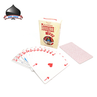 Cartes à jouer en papier personnalisées de qualité supérieure, sexy, en lin imprimé, avec logo et emballage sur mesure