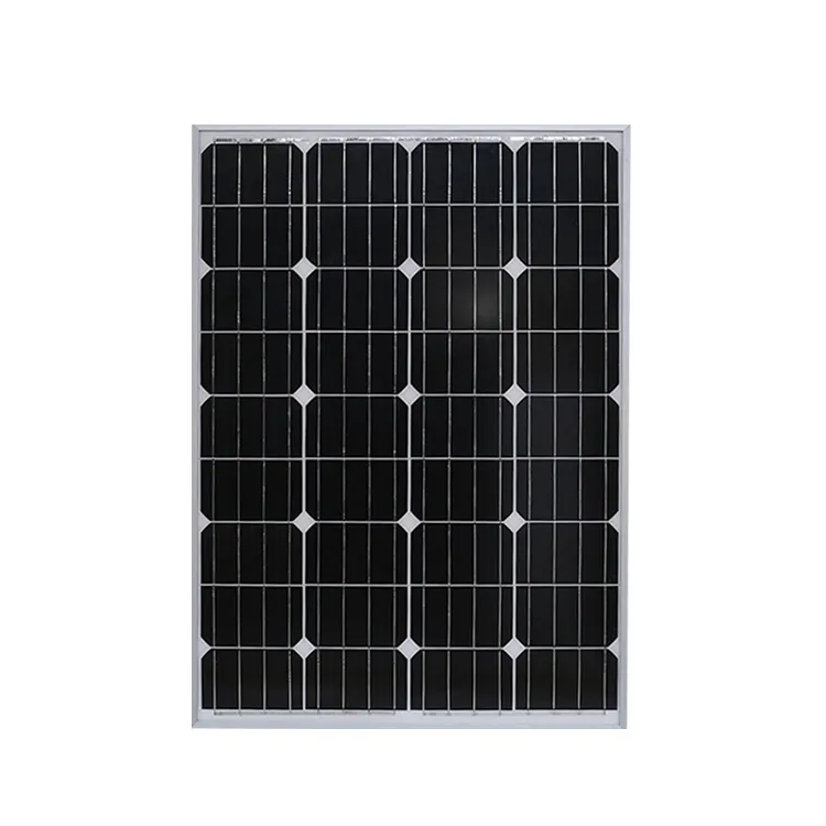 Sistemas de energía solar monocristalina, alta eficiencia, utiliza paneles solares de 100W mono