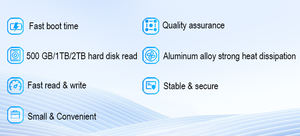 Nuevo Disco Duro Externo de 2 TB para iPhone/iPad/Teléfonos Android/MacBook, Copia de Seguridad Automática de Documentos/Fotos/Vídeos, USB 3.0 - Product Image 2