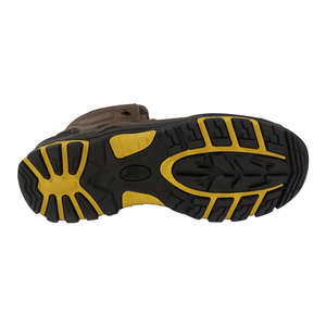 भारी उद्योग के काम के लिए विरोधी पर्ची प्रतिरोधी रबर के साथ पागल घोड़े चमड़े के सुरक्षा जूते - Product Image 3