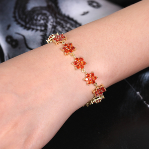 Cadena de pulsera encanto regalo de día de la madre para las mujeres boda joyería de la joyería de pulsera de dama de honor - Product Image 4