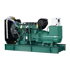 400kva parallel synchronous generator volvo with diesel motor ECU EPA TAD1352GE 300kw power plant