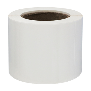 Hybsk 2X2 Inch Quảng Trường Rõ Ràng Gói Bán Lẻ Con Dấu Vòng Tròn Wafer Dán/Nhãn Trong Suốt 300 Mỗi Cuộn - Product Image 2