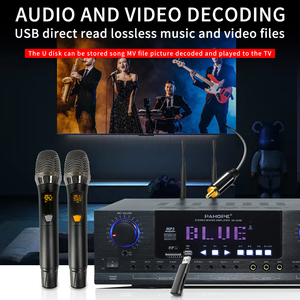 Cao cấp tháp loa rạp hát tại nhà hệ thống karaoke chuyên nghiệp KTV kép 8-inch woofer gỗ Hệ thống âm thanh nổi cho nhà - Product Image 2