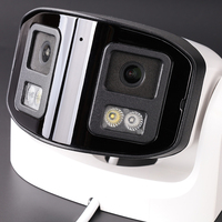 Caméra Dôme IP de Surveillance Réseau Panoramique HIK GA-B6DFD-M8G(AG) 4K 8MP de Sécurité CCTV 180 Degrés Extérieure avec Audio Bidirectionnel et Carte SD