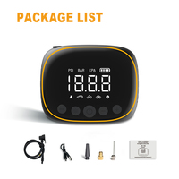 Mini compresseur d'air électrique portable, compresseur d'air portatif, pompe à air, gonfleur de pneus de voiture, pompe pour pneus de voiture