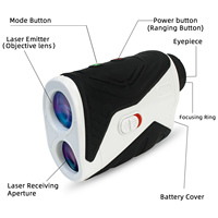 Télémètre de golf laser de haute qualité télémètre longue distance télescope télémètre portable