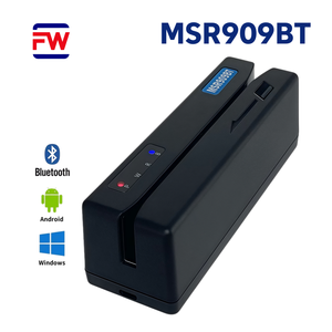 Blue Tooth Magnetst reifen Kartenleser Writer Encoder 1/2/3 Spur programmier bares ABS Mini Portable Msr909BT 1 Jahr Garantie - Product Image 3