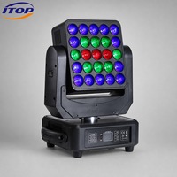 Projecteur LED DMX512 15W à tête mobile Spot Beam Wash pour spectacle en direct, tournée, événement