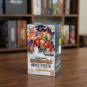 Jeu de cartes One Piece OP-17 Booster Pack World Strongest Warrior 24 paquets Langue japonaise 100% Original Line Dot OEM Plastique - Product Image 2