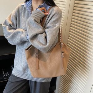 Soft PU Leather Tote <b>Bag</b> <b>Women</b> Large Capacity Multi Pocket Shoulder Handbag <b>for</b> <b>Work</b> and Travel - Product Image 2