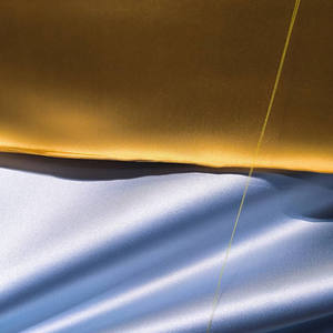 サテン生地100% 生糸染め生糸天然状態の生糸シルク生地 - Product Image 5