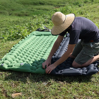 E-RIKE Tapis de couchage auto-gonflant en nylon TPU pour l'extérieur, épaisseur 8 mm, ultraléger, durable, pour le camping