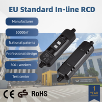 Disjoncteur différentiel en ligne détachable RIFENG, norme allemande, 10A, usage industriel, auto-test, IP66, certifié GS CE, pour appareils électroménagers