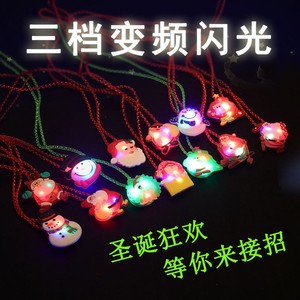 Año Nuevo Navidad iluminar collar decoración pulseras Led niños regalo Navidad juguetes para niños niñas 2025 - Product Image 2