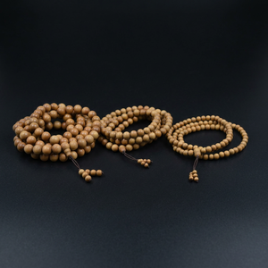 Aromático-guru-Cuentas de sándalo, mala/Budista Tibetano/mala/rotario - Product Image 1