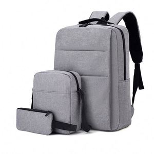 Business Travel University Laptop <b>Backpack</b> Waterproof Anti-Theft Zipper USB Port Polyester Lining 20-39L Capacity for Students - Product Image 1