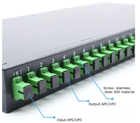 Panel de Conexión de Fibra Óptica ODF Deslizable de 24 Puertos, 1U, 19 Pulgadas, SM/MM/OM3, para Uso en Telecomunicaciones GPRS, Venta al Por Mayor