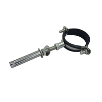 Collier de serrage pour tube en acier inoxydable 304, à vis interne allongée, pour suspension de tuyaux, vente en gros du fabricant