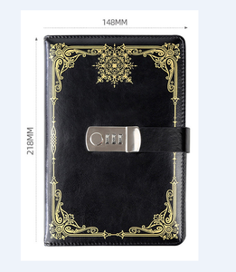 Carnet à mot <span class=keywords><strong>de</strong></span> passe A5 au design haut <span class=keywords><strong>de</strong></span> gamme et tendance, fabriqué en cuir PU, pages en papier rigide. Personnalisable. <span class=keywords><strong>Achat</strong></span> en gros disponible - Product Image 3