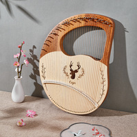 Entry-level Portable Stringed Instruments 19-string and 24-string Harps