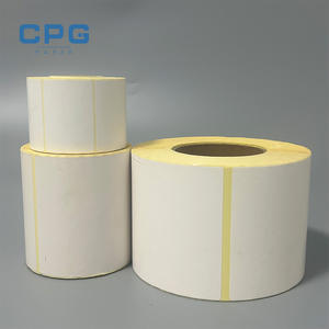 Rollo de Etiquetas Térmicas Personalizadas OEM Certificadas de 100x150mm y 125gsm para Envíos de Comercio Electrónico, Etiqueta de Envío de 4x6 - Product Image 1