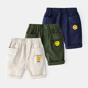 Pantalones Cortos Cargo de Algodón Policromados de Verano para Niños, Estilo Nuevo, con Bolsillos, de Proveedor Chino - Product Image 1