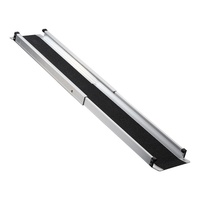 Rampe d'accès télescopique portable en alliage d'aluminium antidérapante pour fauteuils roulants Hanak – Vente en gros