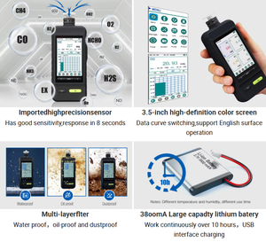 SKZ1050E-He Détecteur <span class=keywords><strong>de</strong></span> <span class=keywords><strong>fuite</strong></span> <span class=keywords><strong>de</strong></span> gaz portable OEM pour hélium et réfrigérant, analyseur <span class=keywords><strong>de</strong></span> gaz hélium OEM - Product Image 3