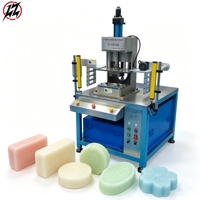 Machine automatique de fabrication de savon pour hôtels, machine de pressage de savon en barre avec logo, machine semi-automatique de moulage et d'estampage de savon pour blanchisserie