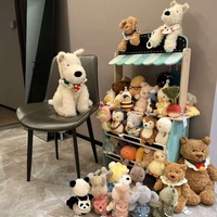Peluche Capybara Ours Super Douce en Gros pour la Série Mariage, Rembourrage Coton PP, Anti-Stress, Vernie UV