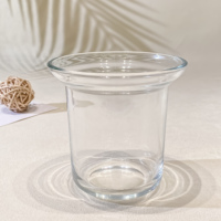 Vente directe usine : Ensemble de salle de bain avec brosse WC et gobelet en verre dépoli, design moderne, durable, écologique, installation facile