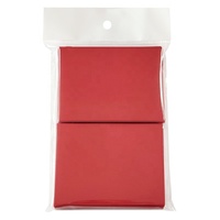 Protège-cartes de jeu Premium Rouge 66x91 mm – Protège-cartes de taille standard