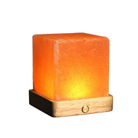 Lámpara de sal Dormitorio Mesita de noche Luz de noche Decoración Luz cálida Regalo de vacaciones creativo