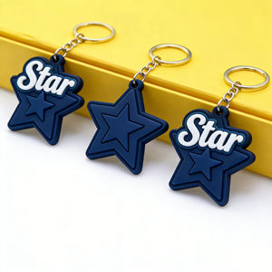 Porte-clés 3D en PVC souple multicouche, fabriqué sur mesure, respectueux de l'environnement, taille personnalisée, usine spécialisée - Product Image 4