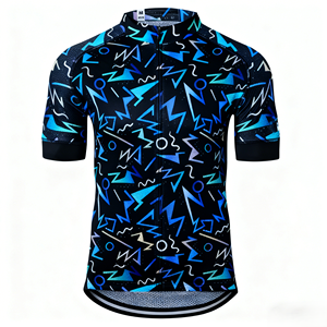 เสื้อจักรยานแขนสั้นแบบแห้งเร็ว พิมพ์ลายโลโก้ตามสั่ง สำหรับแข่งจักรยานทั่วไปและกิจกรรมทางเรียบ เหมาะสำหรับทุกเพศ เป็นของขวัญ - Product Image 2