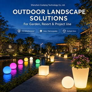 COOLQING IP65 - Lámpara Decorativa LED RGB de 16 Colores, Resistente al Agua, Duradera, con Control Remoto de 2000 mAh, para Discotecas, Hoteles y Eventos - Product Image 5