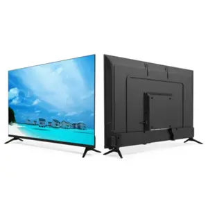 无框43英寸超高清面板电视TV85 "75" 65 "55" 4k智能发光二极管电视安卓43 40 32英寸安卓电视