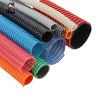 Tuyau d'aspiration/d'évacuation en PVC renforcé en spirale pour pompes, déchets
