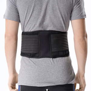 Ceinture <span class=keywords><strong>de</strong></span> soutien lombaire réglable <span class=keywords><strong>de</strong></span> haute qualité <span class=keywords><strong>pour</strong></span> sports <span class=keywords><strong>de</strong></span> plein air, bande abdominale élastique, protection contre la transpiration <span class=keywords><strong>pour</strong></span> le yoga et le fitness en été - Product Image 4