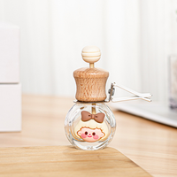Bouteilles de parfum de désodorisant de voiture en verre vide bouteille de diffuseur de parfum 10ml avec pince à évent et bâtons à vendre