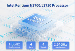 อัลตร้ามินิพีซีสี่แกน J3710จอแสดงผลสาม Barebone มินิพีซีสำหรับตู้ระบบข้อมูลแบบโต้ตอบ - Product Image 4