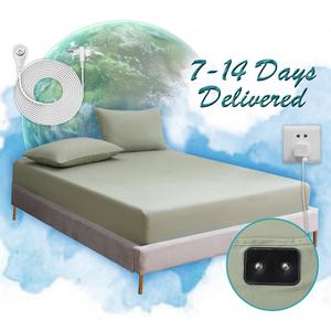 Sábana Ajustable con Conexión a Tierra, Tamaño Individual, 95% Algodón y 5% Fibra de Plata, 400 Hilos, Ecológica, Lavable, para Hotel, Hospital y Hogar - Product Image 5