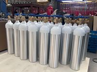 TPED 150BAR 2L/3L/4L/5L/6L/7L/8L/9L/10L/12L/13.4L/14L/15L Calidad confiable Venta al por mayor Cilindro de nitrógeno de gas de alta presión Precio