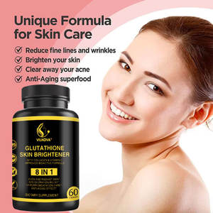 실험실 테스트 20000mg 미백 리포솜 L-글루타티온 분말 소프트겔 캡슐 콜라겐 펩타이드 코엔자임 항산화 보충제 - Product Image 2